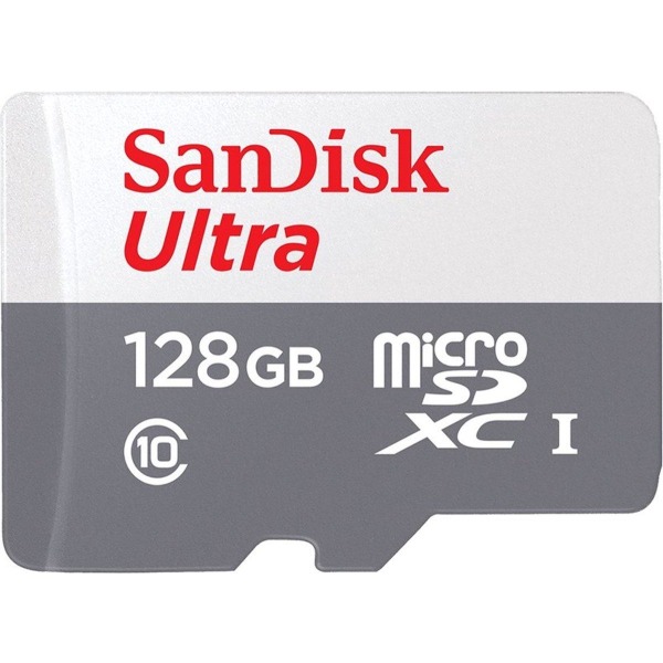 SanDisk Ultra hukommelseskort 128 GB MicroSDXC Class 10 (SDSQUNR