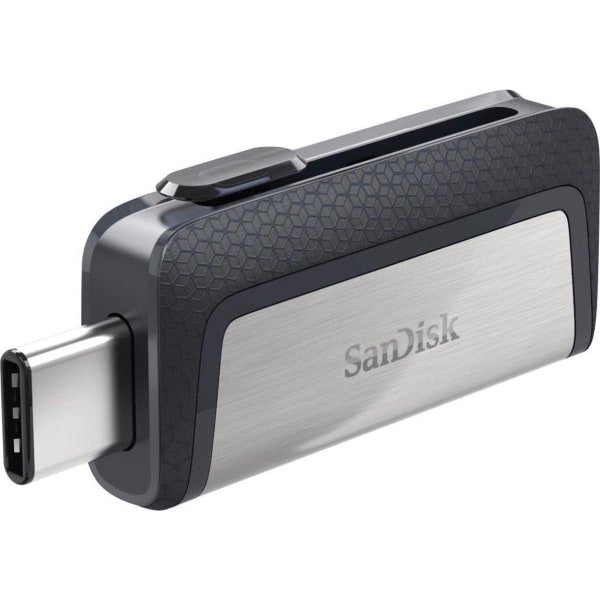 SanDisk Ultra Dual Drive 256 GB USB-flashdrev USB Type-A / USB T