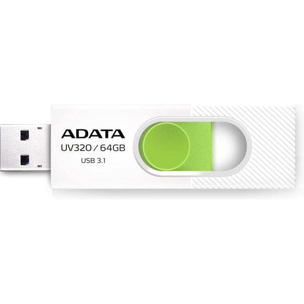 ADATA UV320 USB-minne 64 GB USB Typ-A 3.2 Gen 1 (3.1 Gen 1) Grön