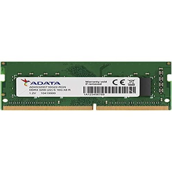 ADATA AD4S320032G22-SGN minnesmodul 32 GB 1 x 32 GB DDR4 3200 MH