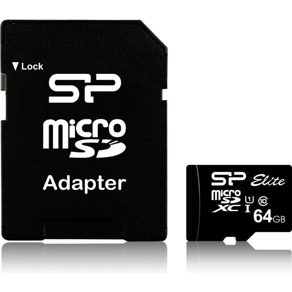 Silicon Power Ellite 64 GB MicroSDXC UHS-I Klass 10