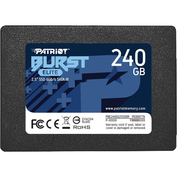 Patriot Memory BURST Elite 2,5" 2,5" 240 GB Serial ATA III