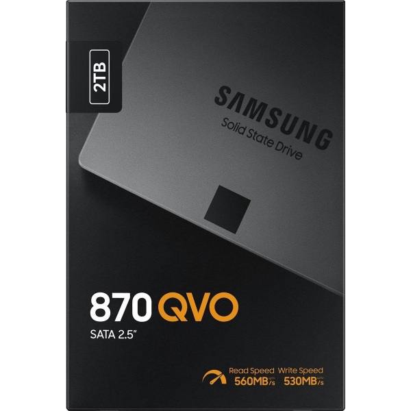 Samsung 870 QVO - 2,5 tuuman sisäinen SSD - 2TB