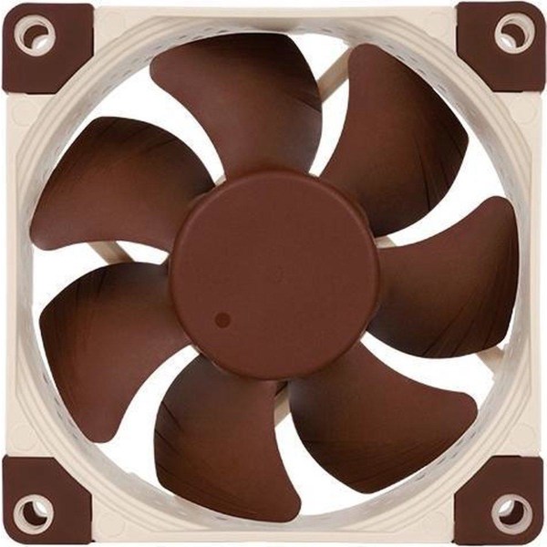 Noctua NF-A8 ULN datorkylsystem Datorfodral Fläkt 8 cm Beige, Br