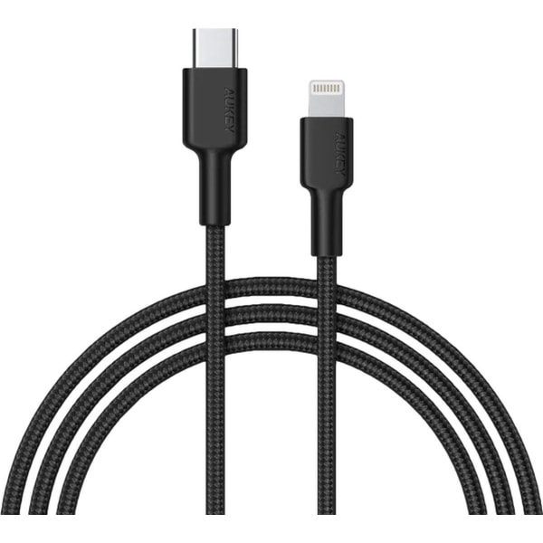 AUKEY CB-CL02 USB-kaapeli 1,2 m USB 3.2 Gen 1 (3.1 Gen 1) USB C