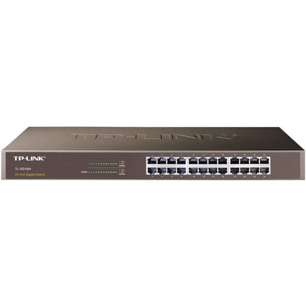 TP-Link 24-portars Gigabit Rackmount Network Switch