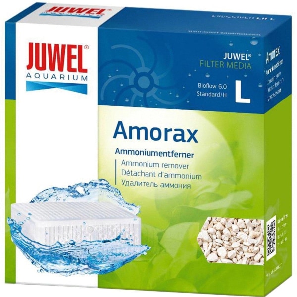 JUWEL AMORAX L (6.0/STANDARDI) - ammoniakinestopatruuna akvaario Black