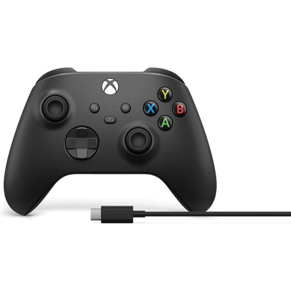 Microsoft Xbox Wireless Controller + USB-C-kabel Sort Gamepad An