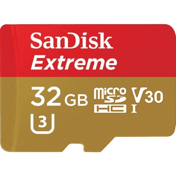 SanDisk Extreme 32 GB MicroSDHC UHS-I klasse 10