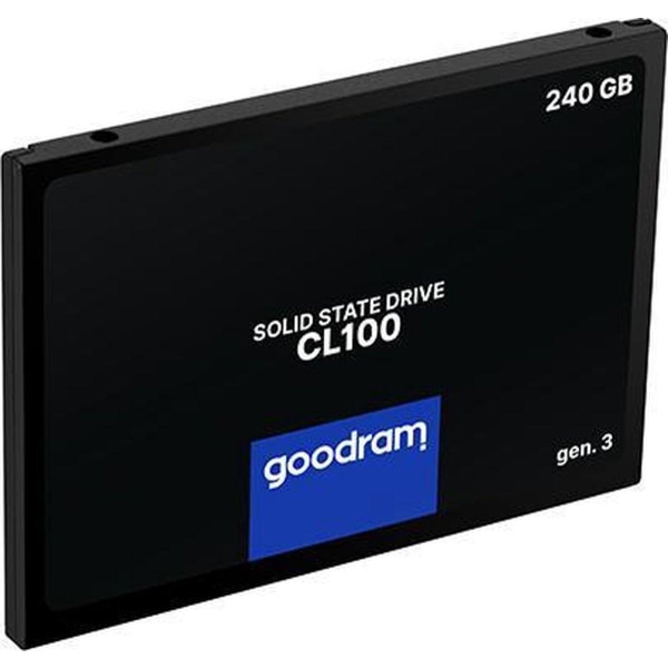 GOODRAM - SSD - 2,5" - CL100 - gen.3, 240 GB SATA III, 3D TLC, D