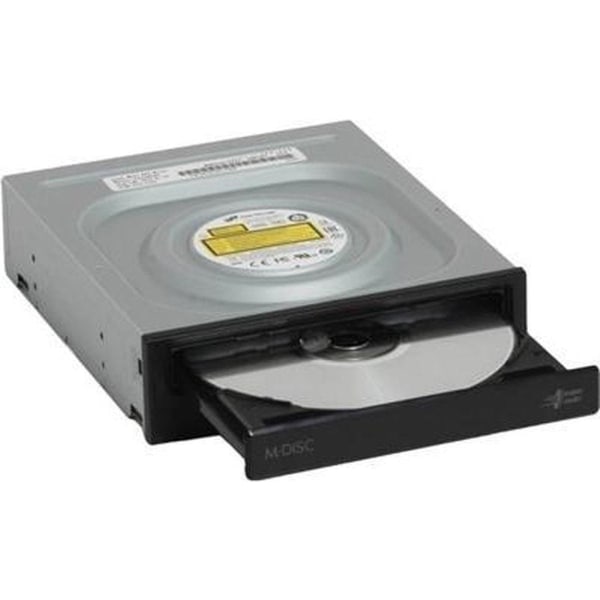 LG GH24NSD5 optisk skivenhet Intern svart DVD Super Multi DL