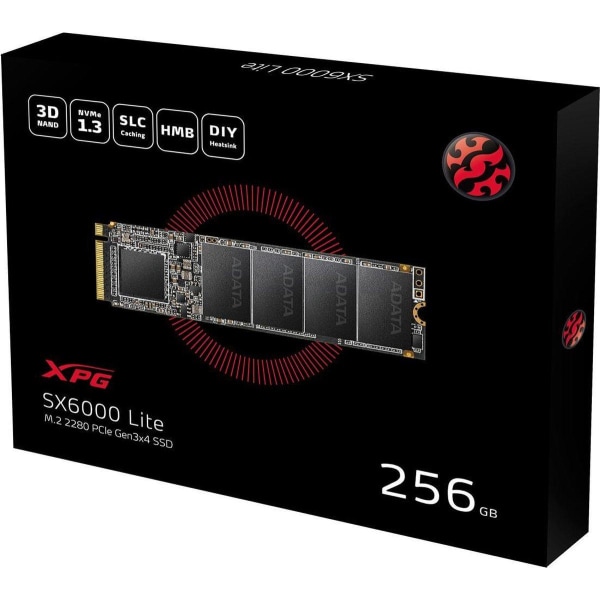 XPG SX6000 Lite M.2 256 GB PCI Express 3.0 3D TLC NVMe