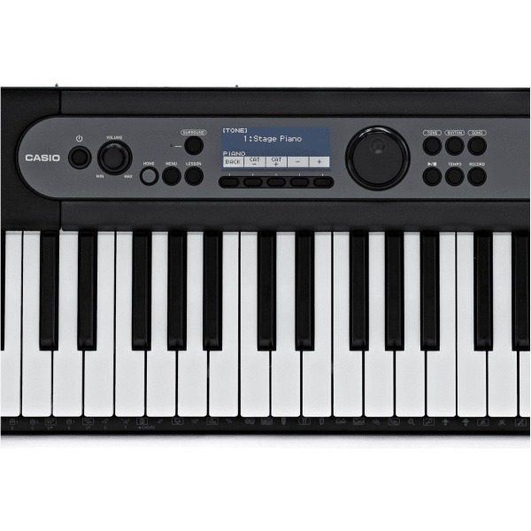 Casio LK-S450 - Keyboard - 61 bakgrundsbelysta tangenter - inklu