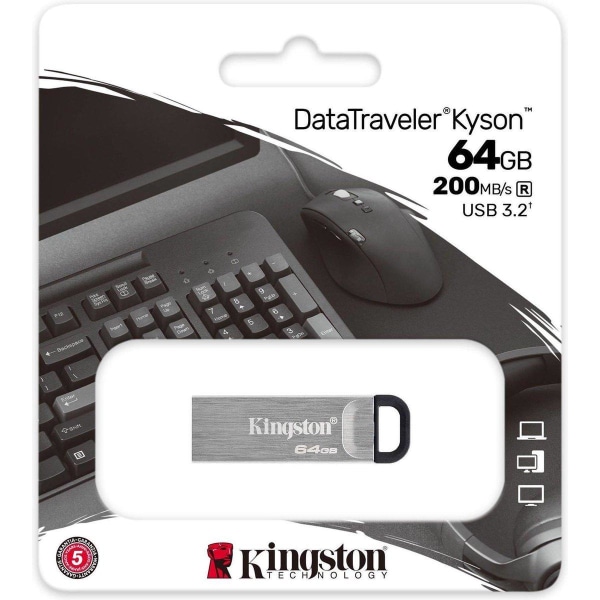 Kingston Technology DataTraveler Kyson USB-minne 64 GB USB Typ-A