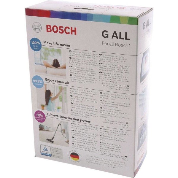Bosch BBZ41FGALL vakuumtillbehör/tillbehör Svart