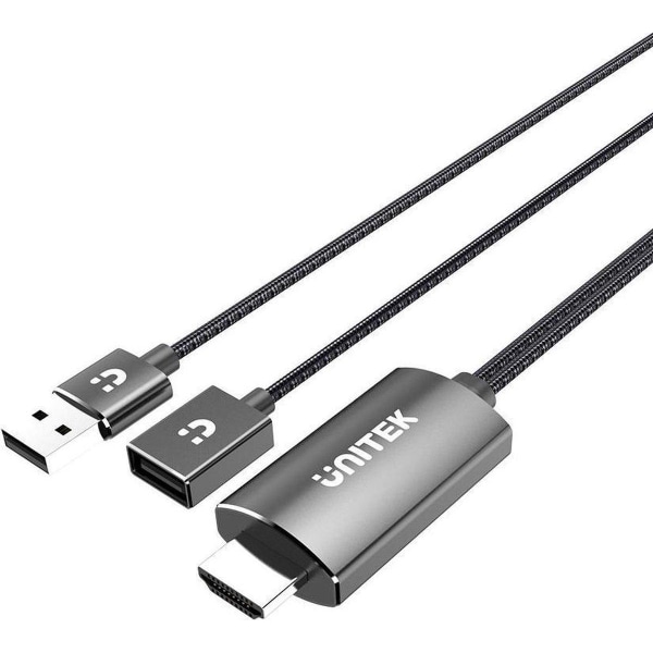 UNITEK M1104A USB-näytönohjain Harmaa da1f | Fyndiq