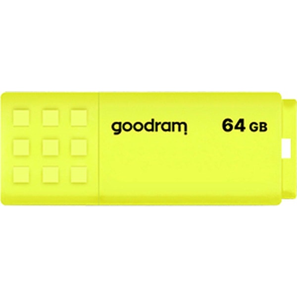 Goodram UME2-0640Y0R1 USB-flashdrev 64 GB USB Type-A 2.0 Gul