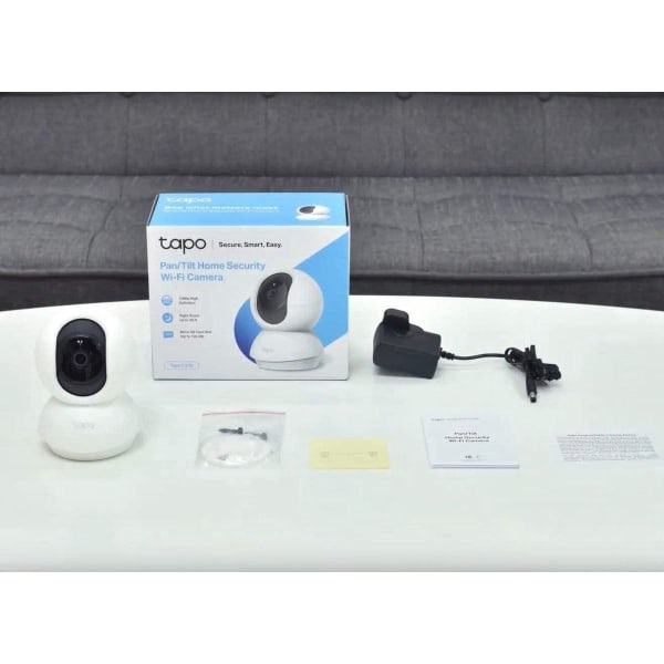 TP-Link Tapo Pan/Tilt Home Security Wi-Fi-kamera Svart