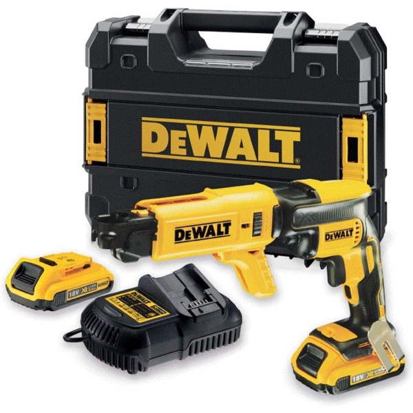 DeWalt DCF620D2K-QW Akku bælte-skruetrækkersæt 18V Black