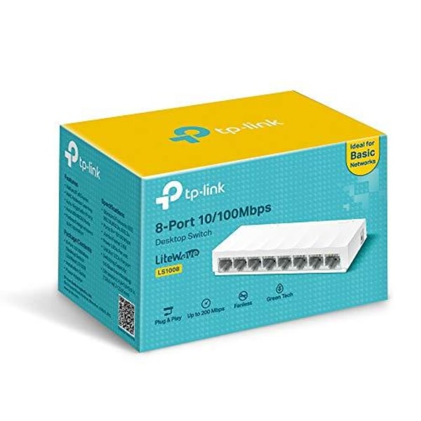 TP-Link 8-portars 10/100 Mbps Desktop Network Switch