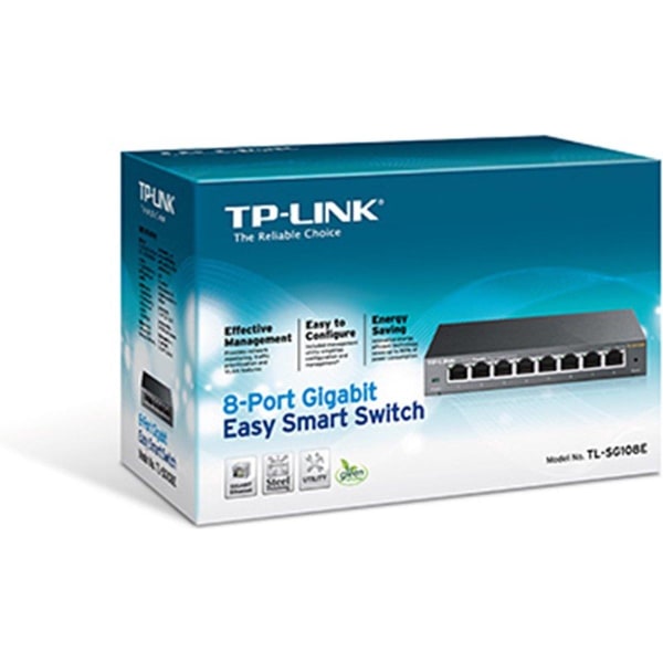 TP-Link 8-portars Gigabit Easy Smart Switch