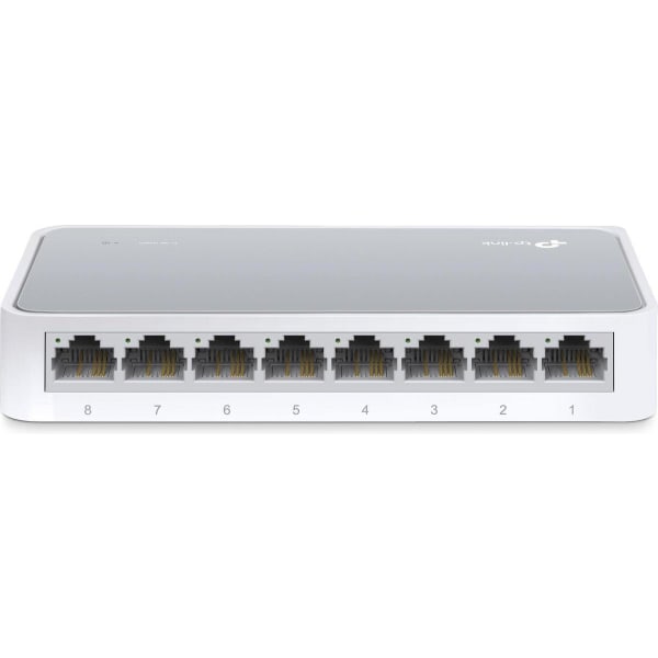 TP-Link TL-SF1008D Unmanaged Fast Ethernet (10/100) Vit