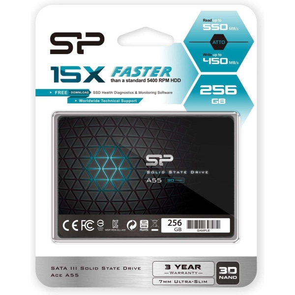 Silicon Power Ace A55 2,5" 256 GB Serial ATA III 3D TLC