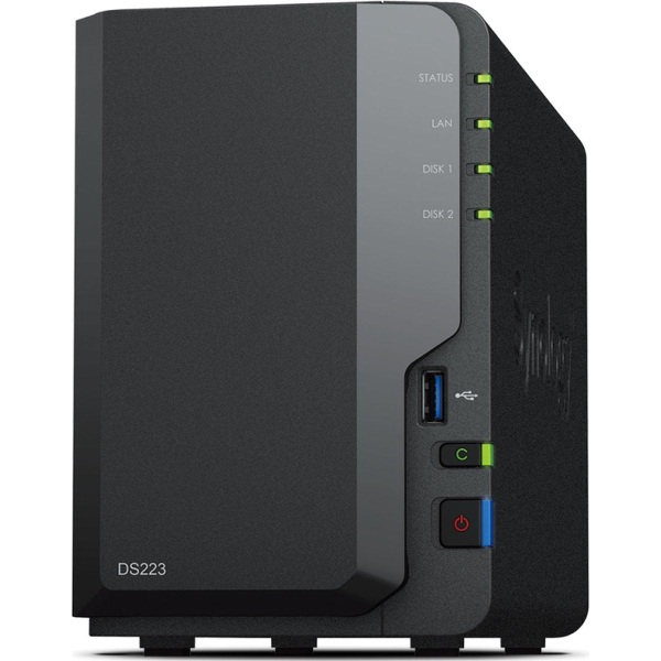 Synology DiskStation DS223 NAS/lagerserver Desktop Ethernet LAN