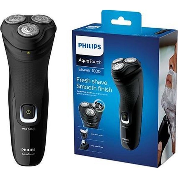 Philips 1000 series S1223/41 barbermaskine til mænd Rotationssha Black 98c8  | Black | Fyndiq
