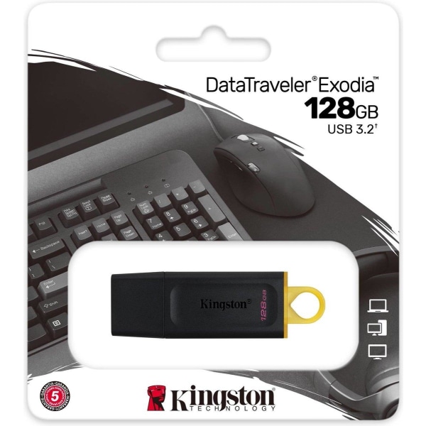 Kingston Technology DataTraveler Exodia USB-minne 128 GB USB Typ