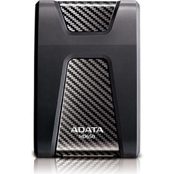 ADATA DashDrive Holdbar HD650 ekstern harddisk 1000 GB Sort