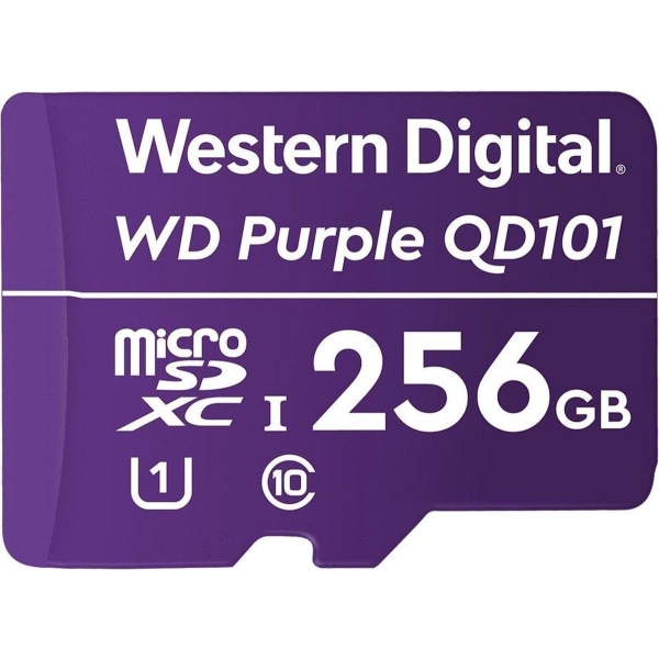 Western Digital WD Purple SC QD101 muistikortti 256 Gt MicroSDXC