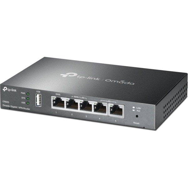 Gigabit VPN-router TP-LINK TL-ER605, 5 portar
