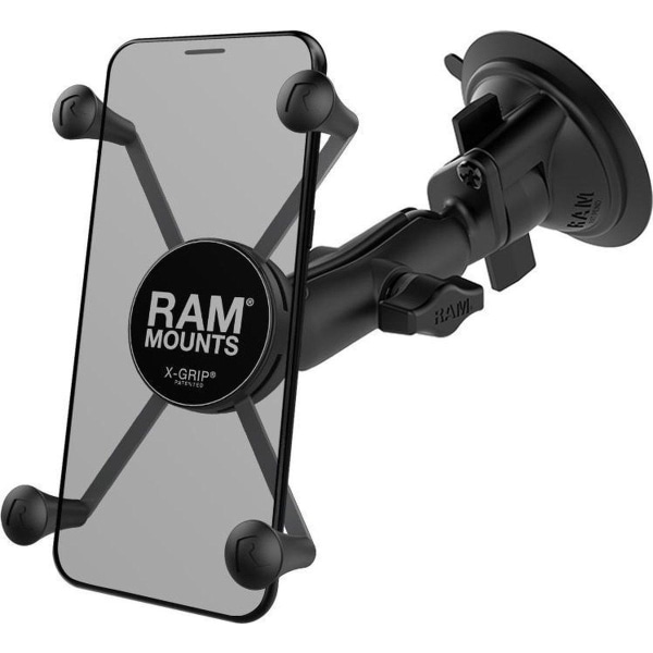 RAM-kiinnikkeet X-Grip Large -puhelinteline Twist-Lock-imukuppij