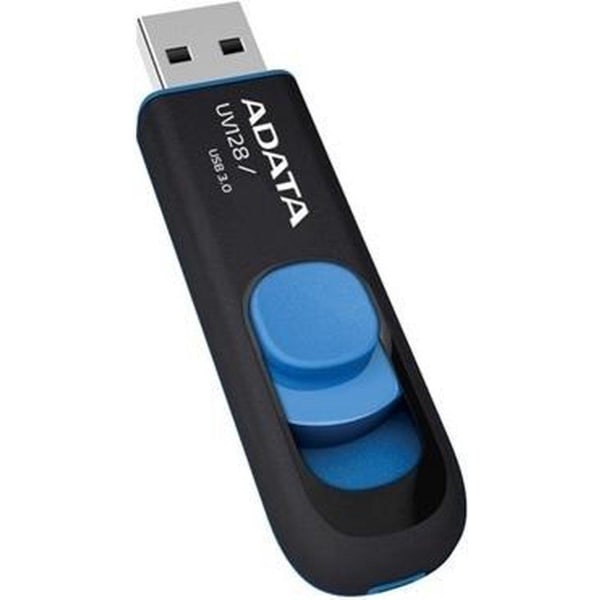 ADATA 64 Gt DashDrive UV128 USB-muistitikku USB Type-A 3.2 Gen 1