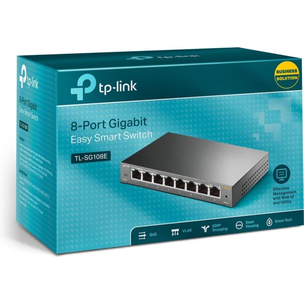 TP-Link 8-portars Gigabit Easy Smart Switch