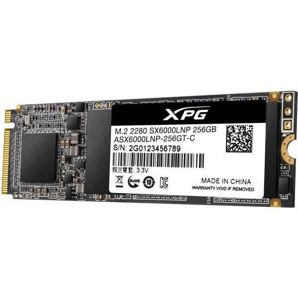 XPG SX6000 Lite M.2 256 GB PCI Express 3.0 3D TLC NVMe