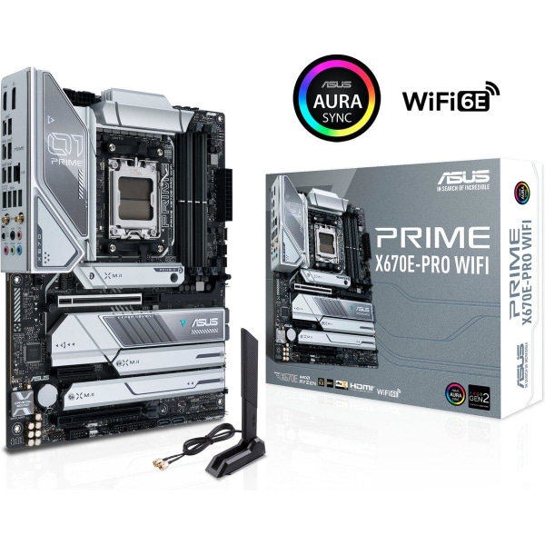 ASUS PRIME X670E-PRO WIFI - Emolevy - ATX - Kanta AM5 - AMD X670