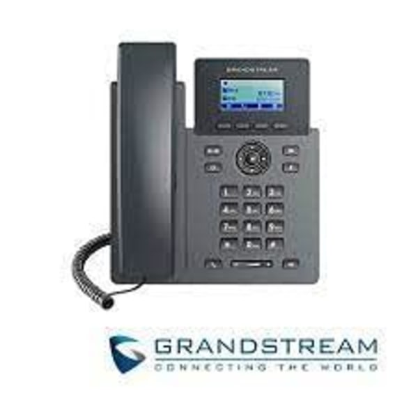 Grandstream Networks GRP2601P IP-telefon Sort 2 linjers LCD