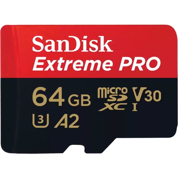 SanDisk Extreme PRO 64 GB MicroSDXC UHS-I Klass 10
