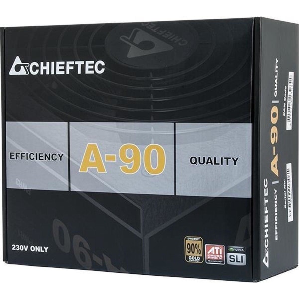 Chieftec GDP-650C strømforsyningsenhed 650 W PS/2 Sort