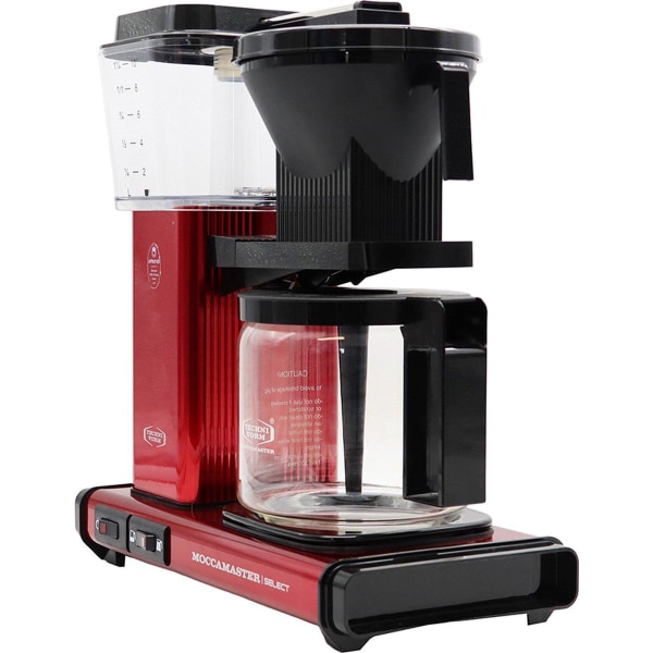 Moccamaster KBG Select - Kaffemaskine - Rød Metallic - 5 års gar Black 01cd  | Black | Fyndiq