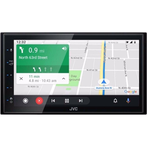 JVC KW-M560BT - Multimediebilradio med Carplay & Android Auto (2