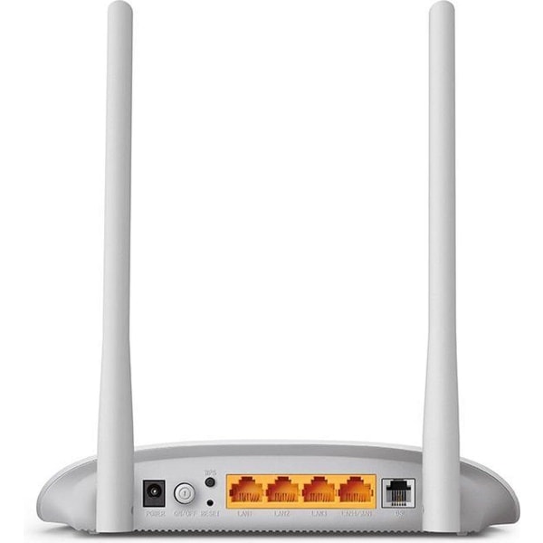 TP-LINK TD-W9960 trådlös router Enkelband (2,4 GHz) Vit