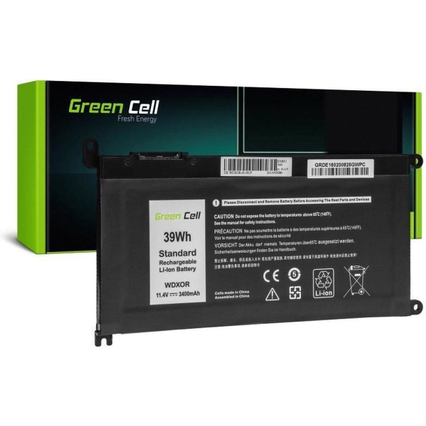 Green Cell DE150 kannettavan tietokoneen varaosa Akku