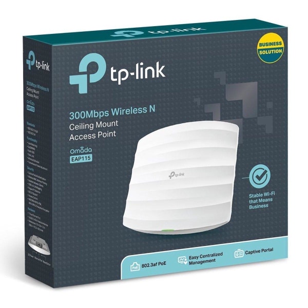 TP-Link 300Mbps trådlös N takmonterad accesspunkt