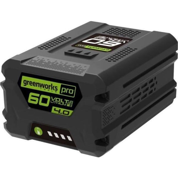 Greenworks G60B4 60V Li-ion-batteri - 4,0Ah Svart