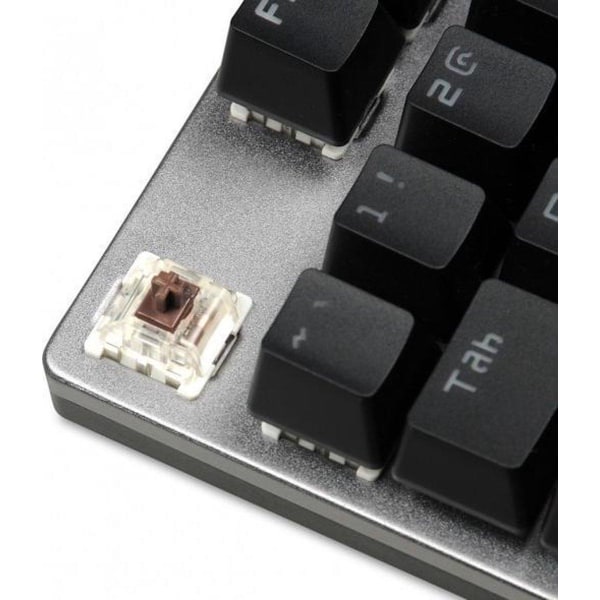 iBox Aurora K-3 tastatur USB QWERTY Sølv