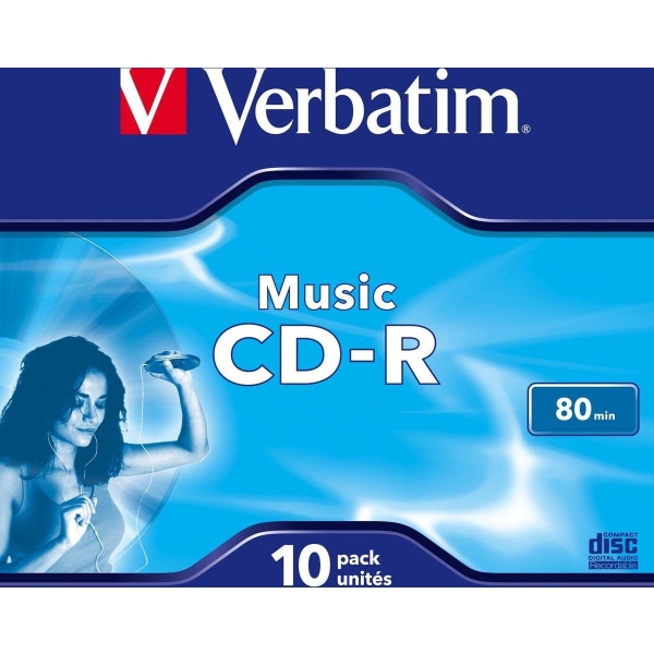 Verbatim Music CD-R 700 MB 10 stk.