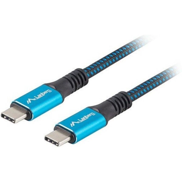 Lanberg CA-CMCM-45CU-0005-BK USB-kabel 0,5 m USB4 Gen 2x2 USB C